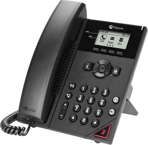 Poly VVX 150 2-line Desktop Business IP Phone (openSIP, dual 10/100 Ethernet ports)