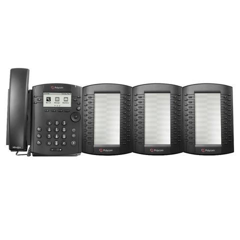 Poly VVX 301/311 6-line Desktop Phone  (openSIP, dual 10/100 Ethernet ports)