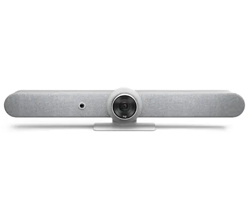 Logitech Rally Bar All-in-One Video bar (FHD PTZ camera, 15X hybrid digital zoom, 6 mics, 2 speakers, AI Viewfinder)